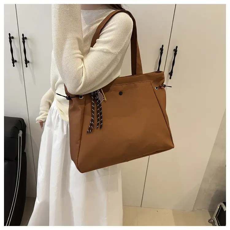 Black College Student Tote Bag Large Capacity Women — feature 15