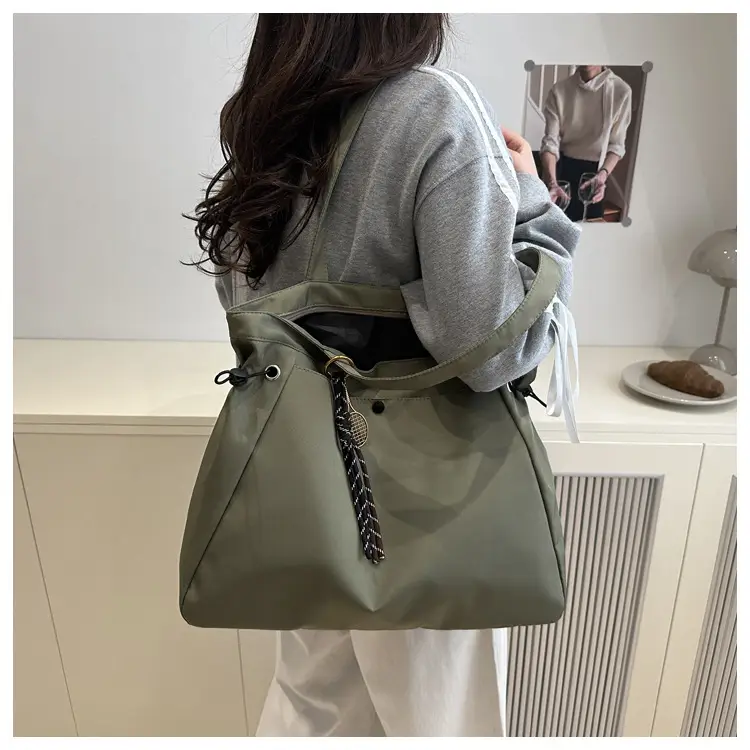Black College Student Tote Bag Large Capacity Women — feature 19
