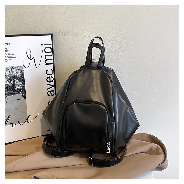 Silver College Student Shoulder Crossbody Backpack 2025 — feature 19