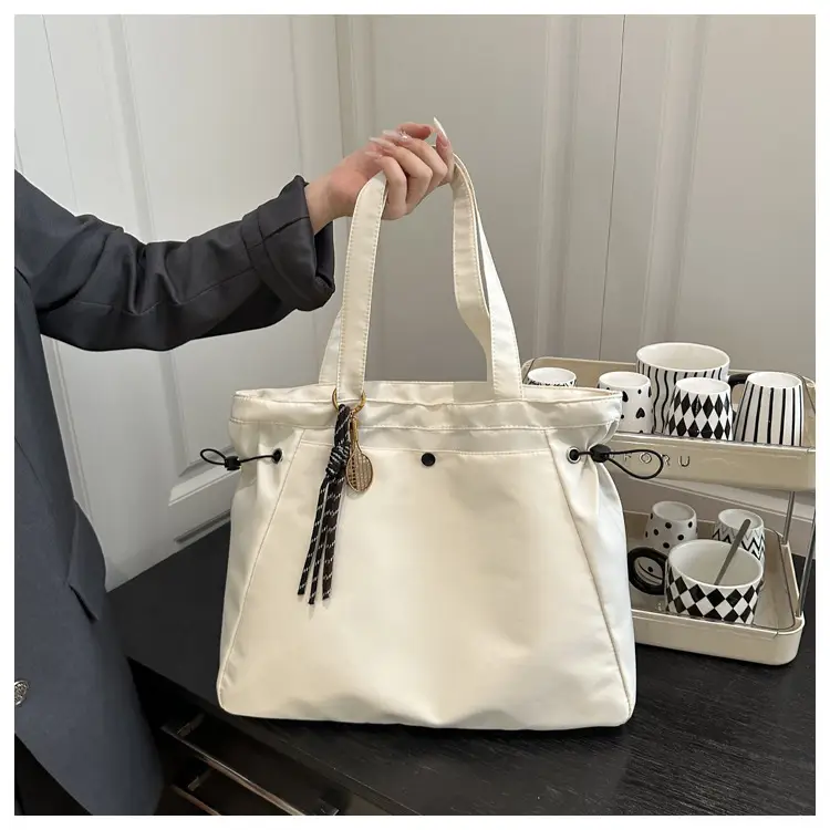 Women's Large Capacity Crossbody Bag Cream 2025 — feature 21