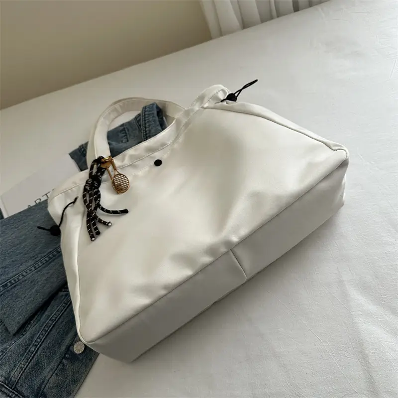 Women's Large Capacity Crossbody Bag Cream 2025