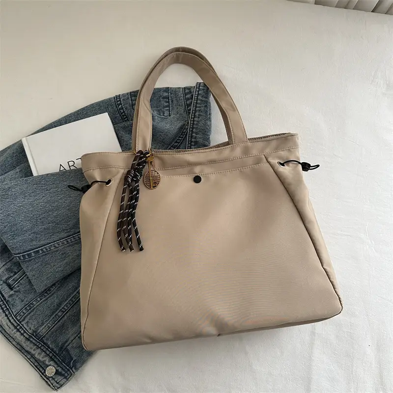 Women's Large Capacity Crossbody Bag Cream 2025