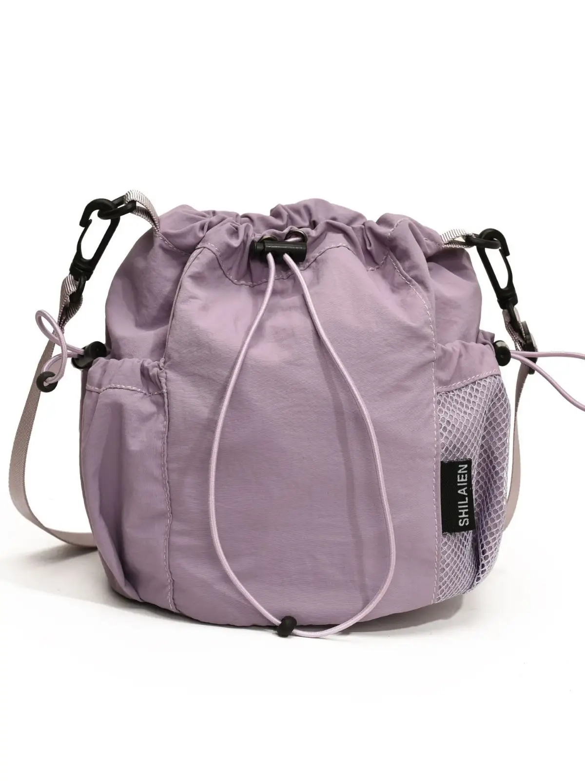 Black Nylon Crossbody Bag for Women Large Capacity - Image 10