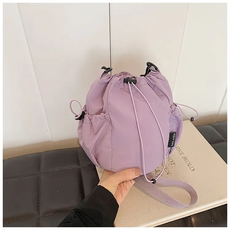 Black Nylon Crossbody Bag for Women Large Capacity — feature 14