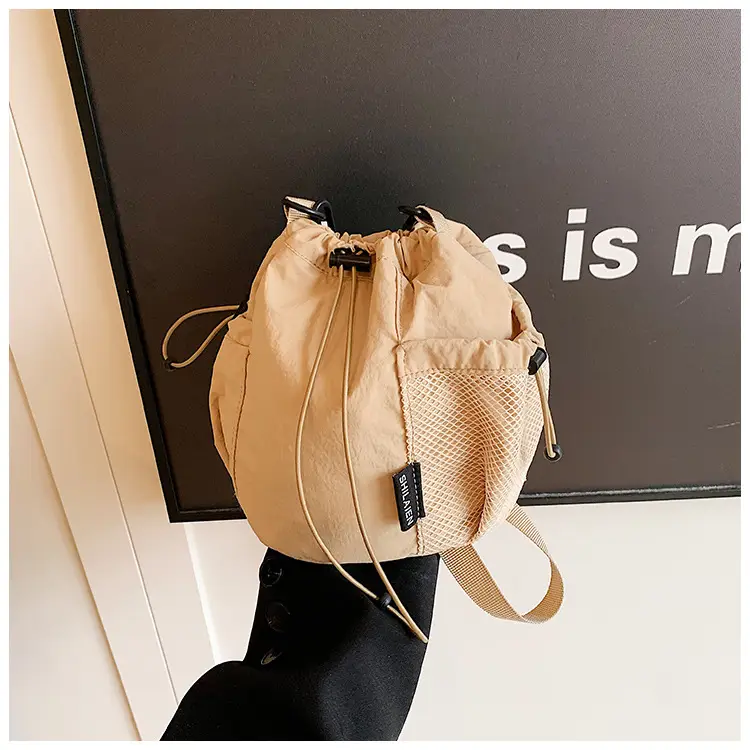 Black Nylon Crossbody Bag for Women Large Capacity — feature 9