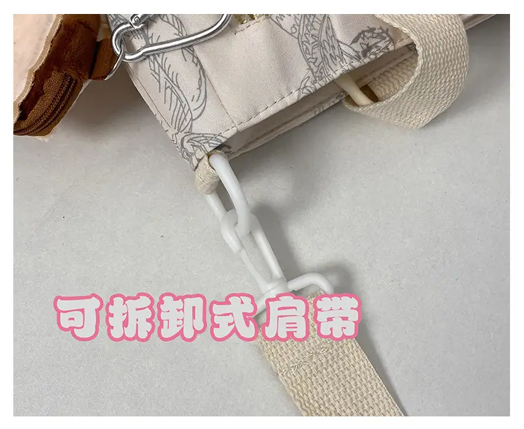 2024 New Vintage Bear Tote Bag with Long Strap — feature 6