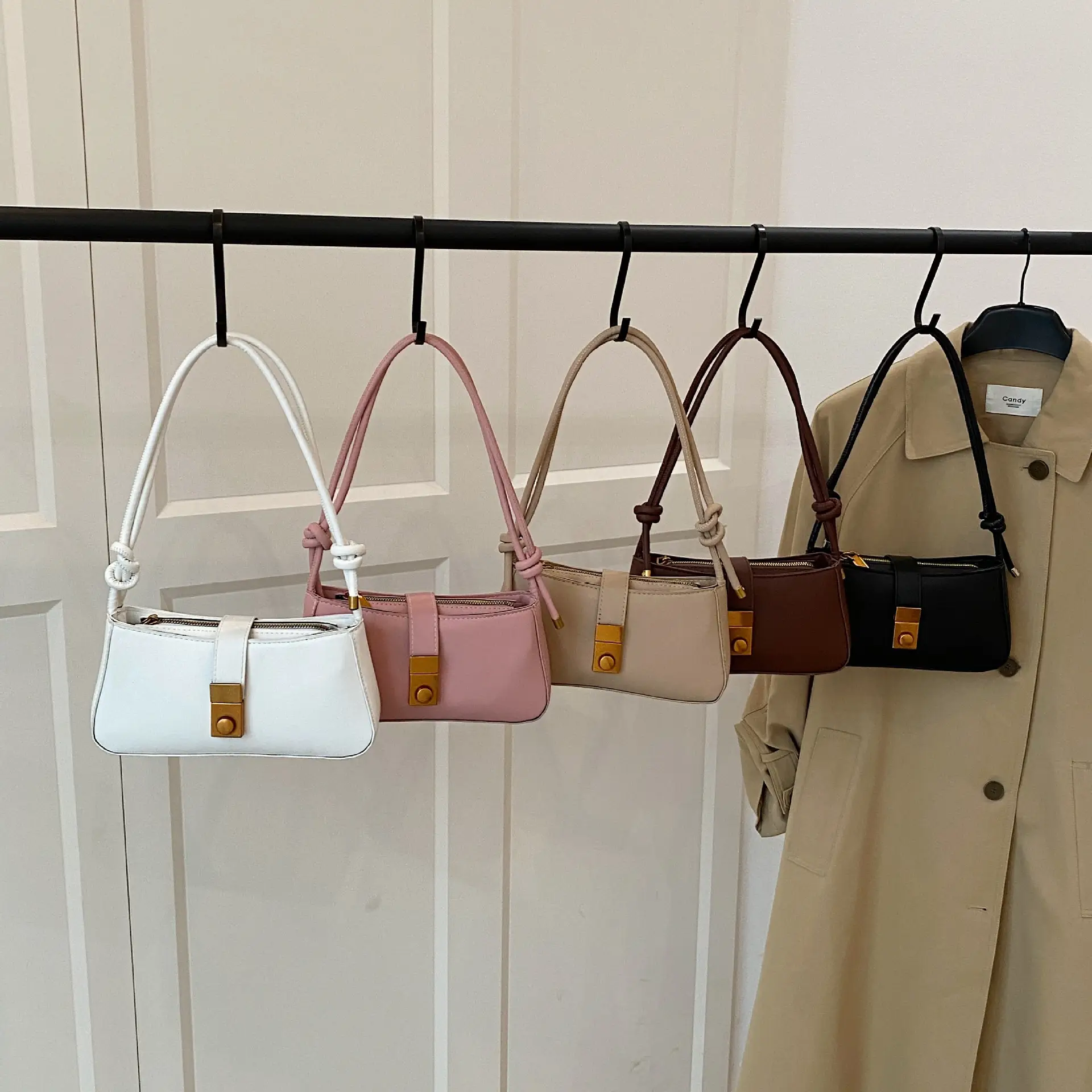 2025 Women Shoulder Bags New Fashion Commuter Armpit Bag - Image 6