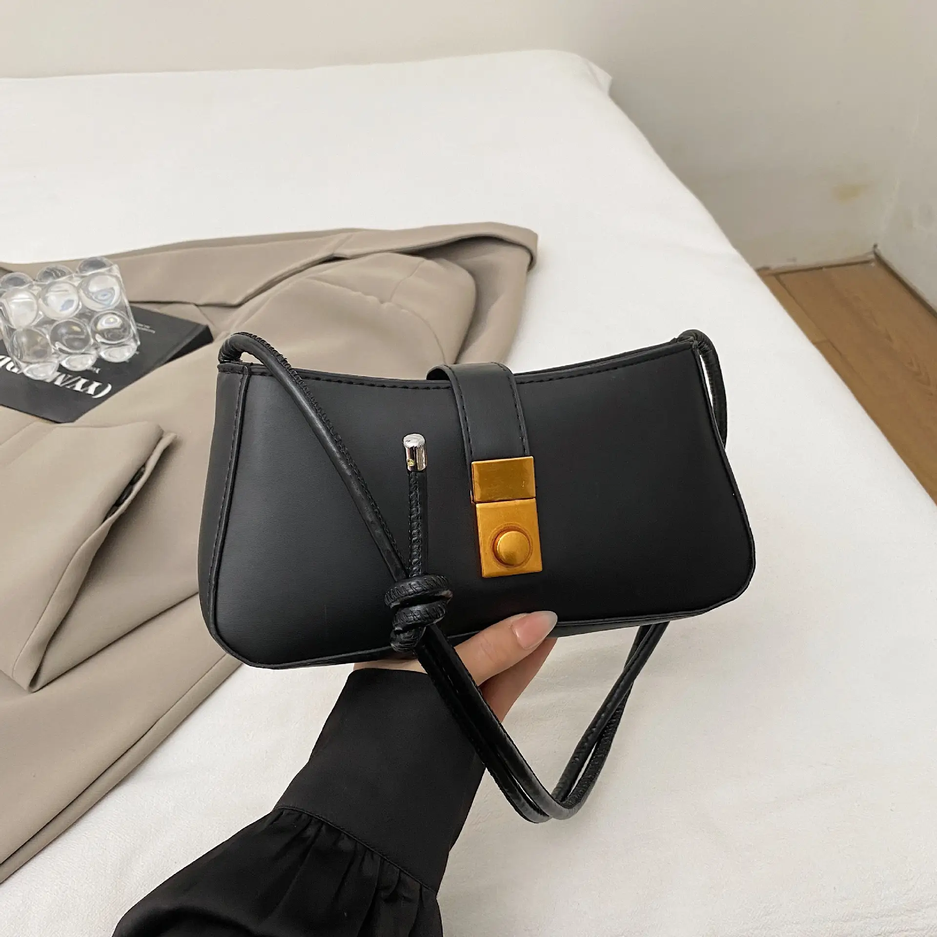 2025 Women Shoulder Bags New Fashion Commuter Armpit Bag - Image 7