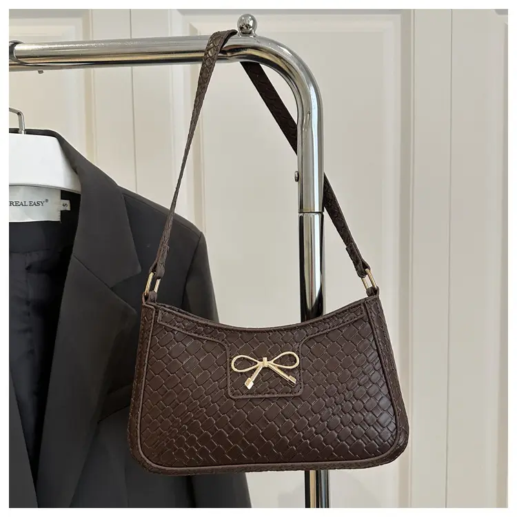 Women's Brown Bowknot Single Shoulder Bag 2025 — feature 25