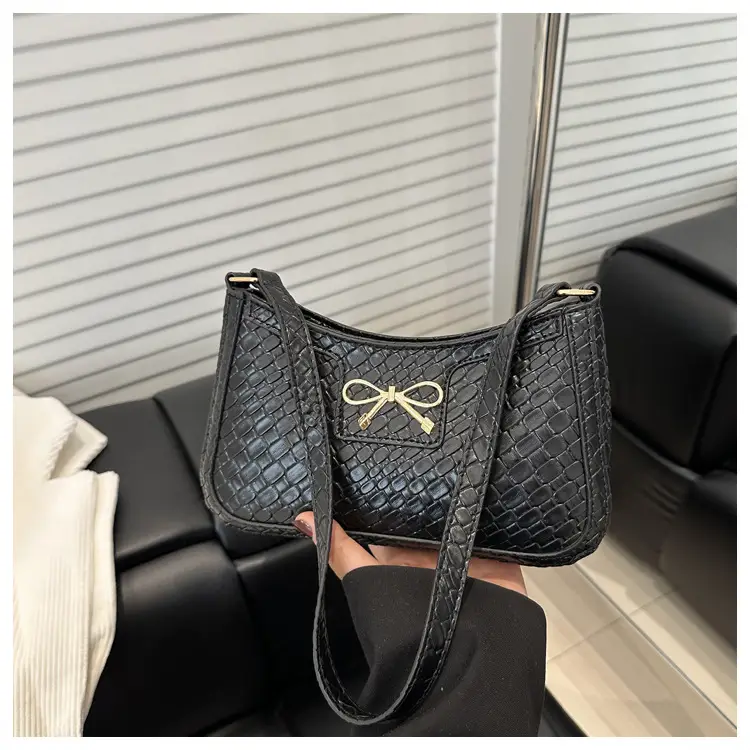 Women's Brown Bowknot Single Shoulder Bag 2025 — feature 29