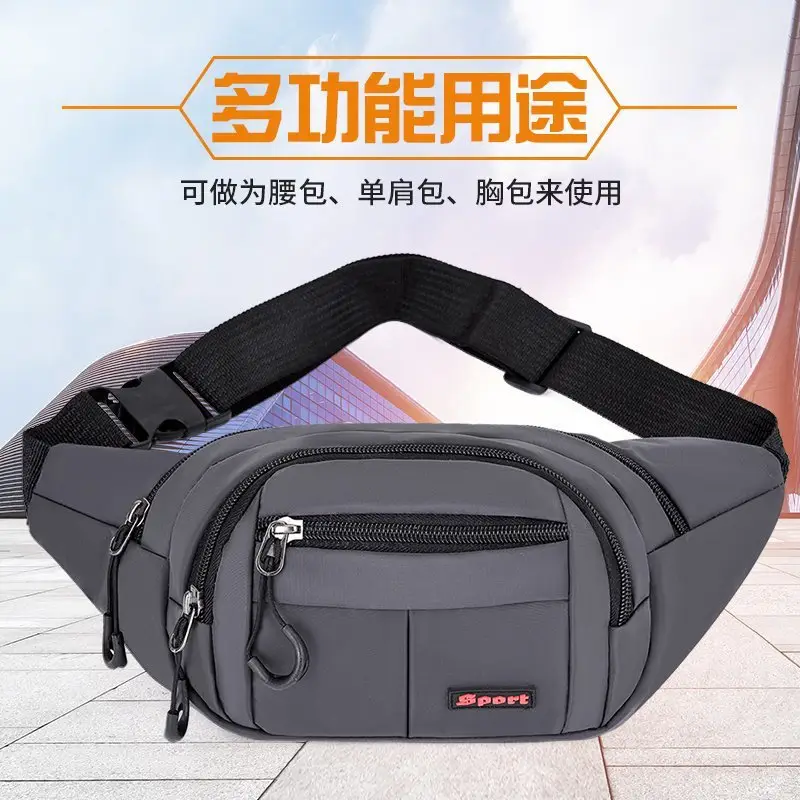 New Crossbody Chest Bag Korean Style Mobile Phone Waist Bag - Image 5