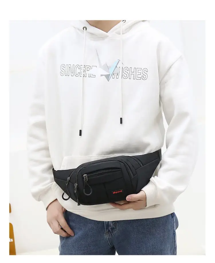 New Crossbody Chest Bag Korean Style Mobile Phone Waist Bag — feature 17