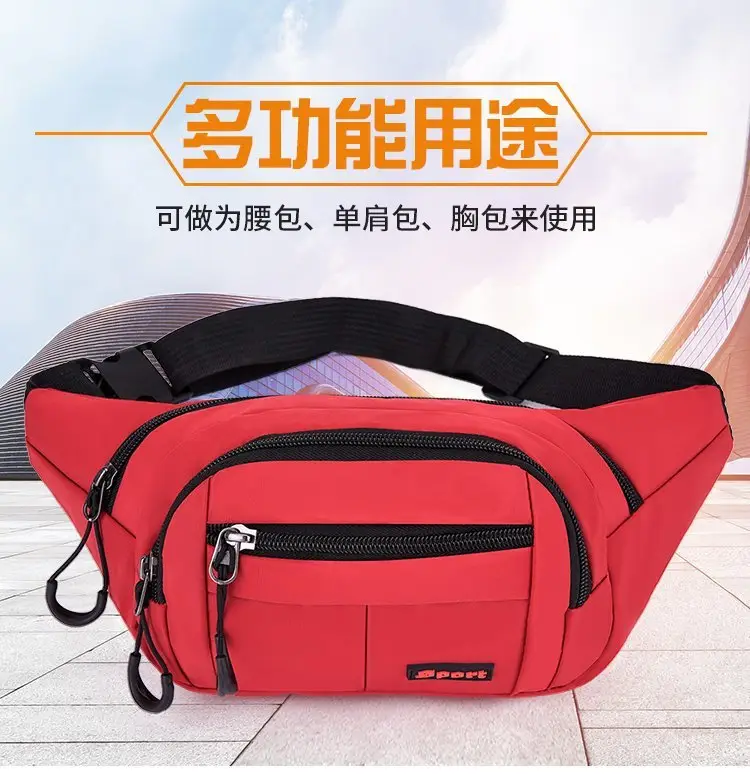 New Crossbody Chest Bag Korean Style Mobile Phone Waist Bag — feature 4