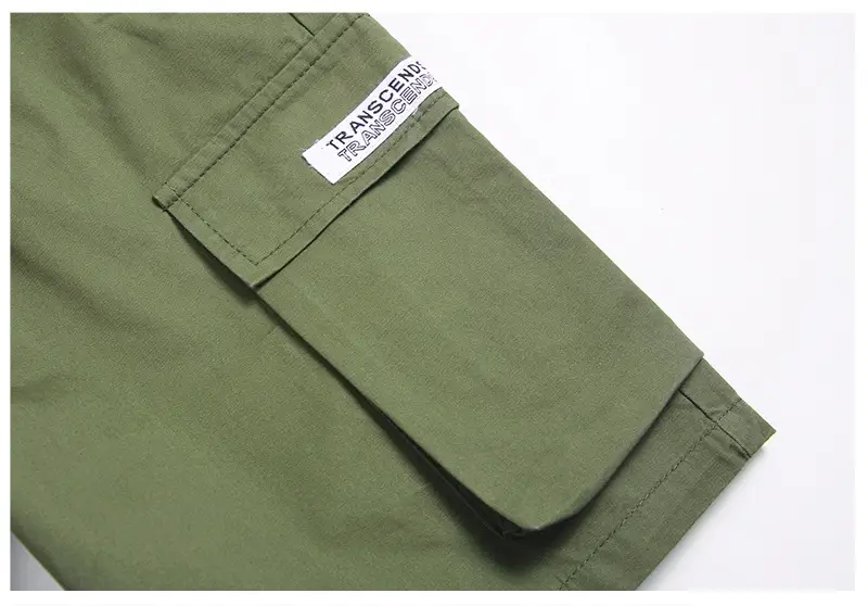 Army Green Boys Mid-Length Cargo Shorts 2025 — feature 13