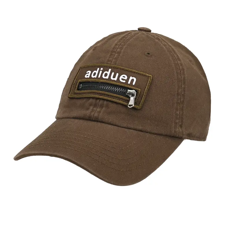 Adiuden New Cross-Border Baseball Cap Turquoise Zipper - Image 4
