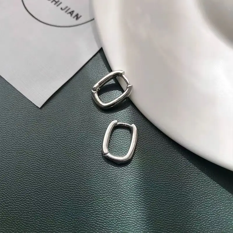 925 Silver Needle Ear Buckle Women's Earrings 2025 New - Image 107