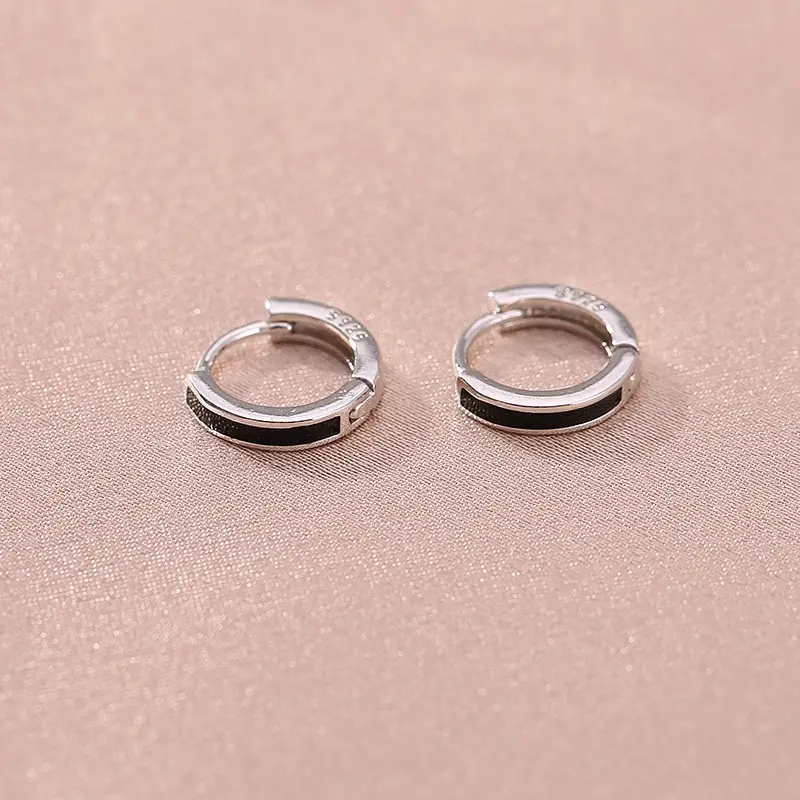 925 Silver Needle Ear Buckle Women's Earrings 2025 New - Image 111
