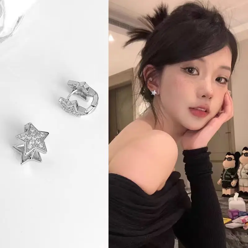 925 Silver Needle Ear Buckle Women's Earrings 2025 New - Image 19
