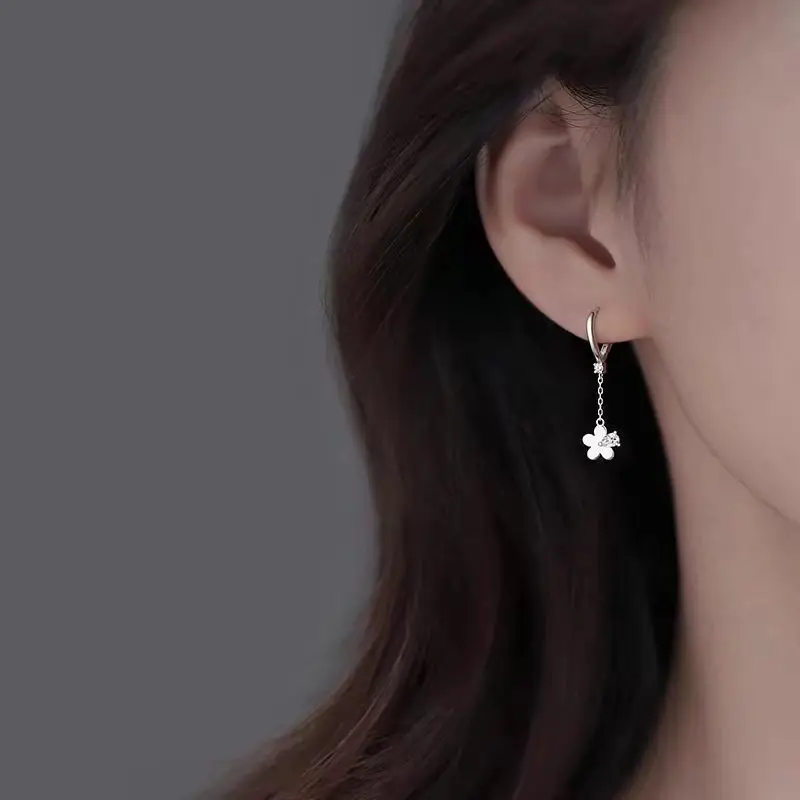 925 Silver Needle Ear Buckle Women's Earrings 2025 New - Image 28