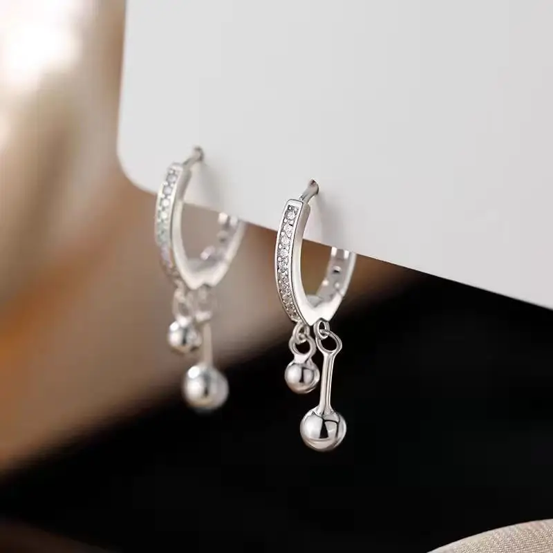925 Silver Needle Ear Buckle Women's Earrings 2025 New - Image 34