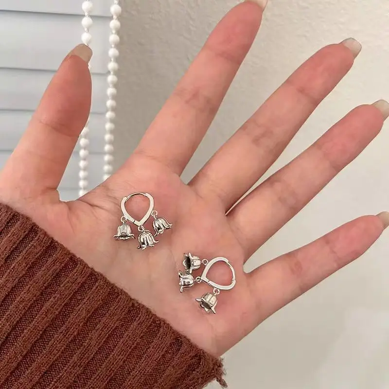 925 Silver Needle Ear Buckle Women's Earrings 2025 New - Image 35