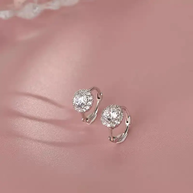 925 Silver Needle Ear Buckle Women's Earrings 2025 New - Image 51