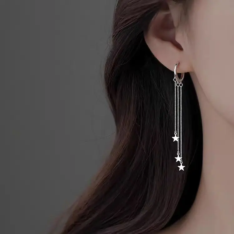 925 Silver Needle Ear Buckle Women's Earrings 2025 New - Image 53