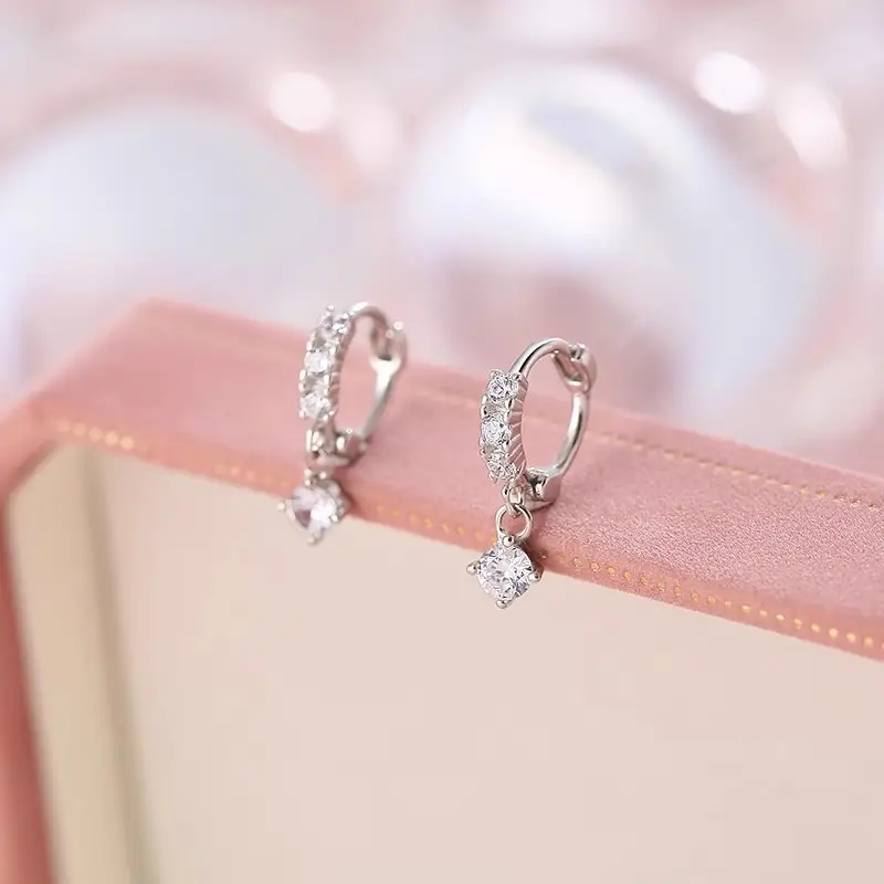 925 Silver Needle Ear Buckle Women's Earrings 2025 New - Image 64