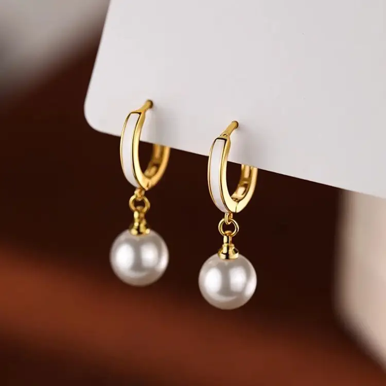 925 Silver Needle Ear Buckle Women's Earrings 2025 New - Image 70