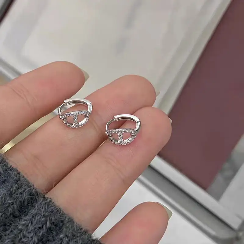 925 Silver Needle Ear Buckle Women's Earrings 2025 New - Image 74