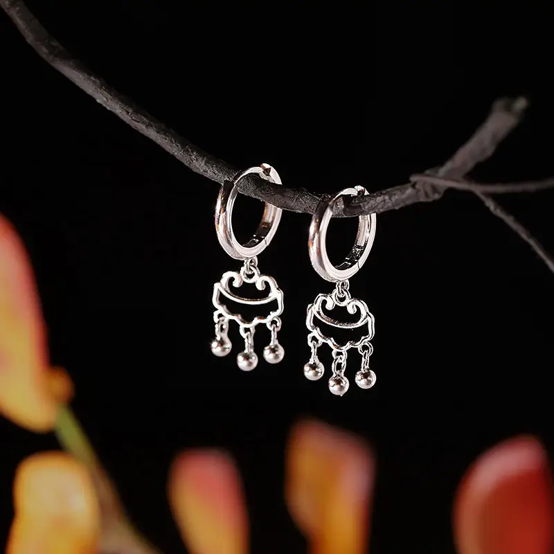 925 Silver Needle Ear Buckle Women's Earrings 2025 New - Image 95