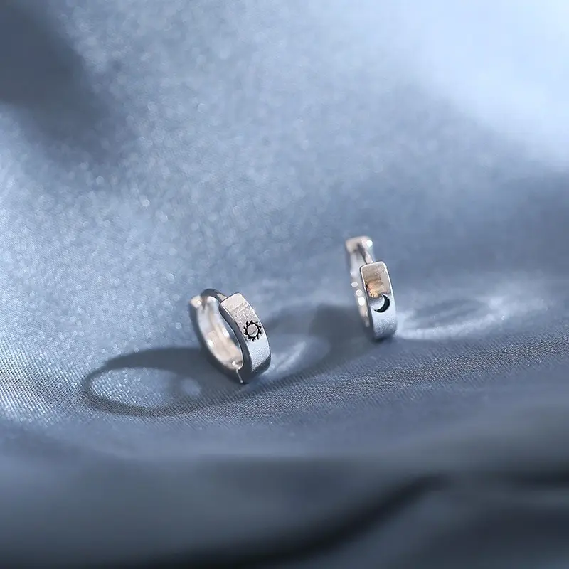 925 Silver Needle Ear Buckle Women's Earrings 2025 New - Image 98