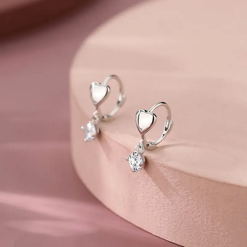 925 Silver Needle Ear Buckle Women's Earrings 2025 New - Image 99