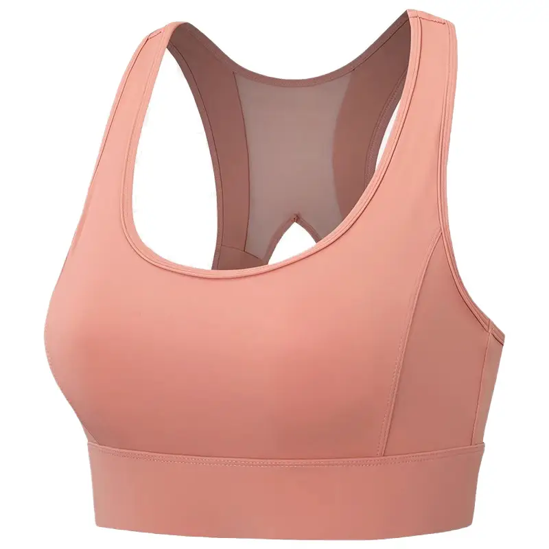 Sports Bra Women's Vest Bra Casual Running Yoga Fitness Breathable Shock-Proof Push-Up Beautiful Back No Steel Ring Cup - Image 9