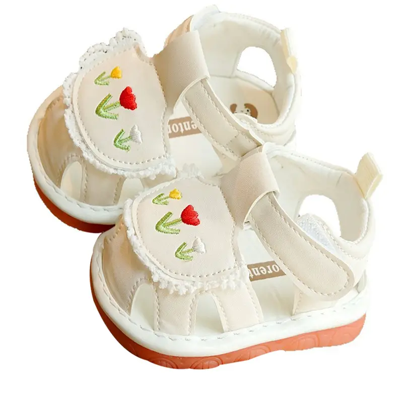 Pink Heart Toddler Sandals 1-2 Years Non-Slip Sole - Image 7