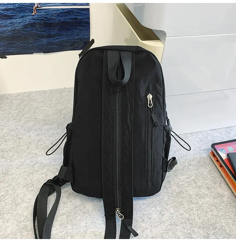 Men's Nylon Travel Backpack with 777 Design — feature 24