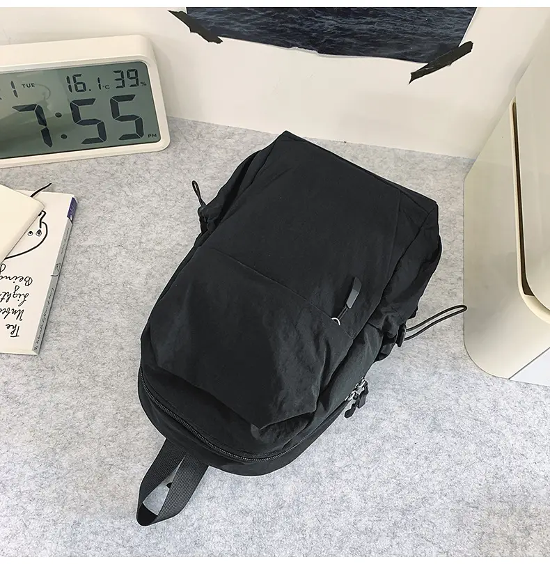 Men's Nylon Travel Backpack with 777 Design — feature 26
