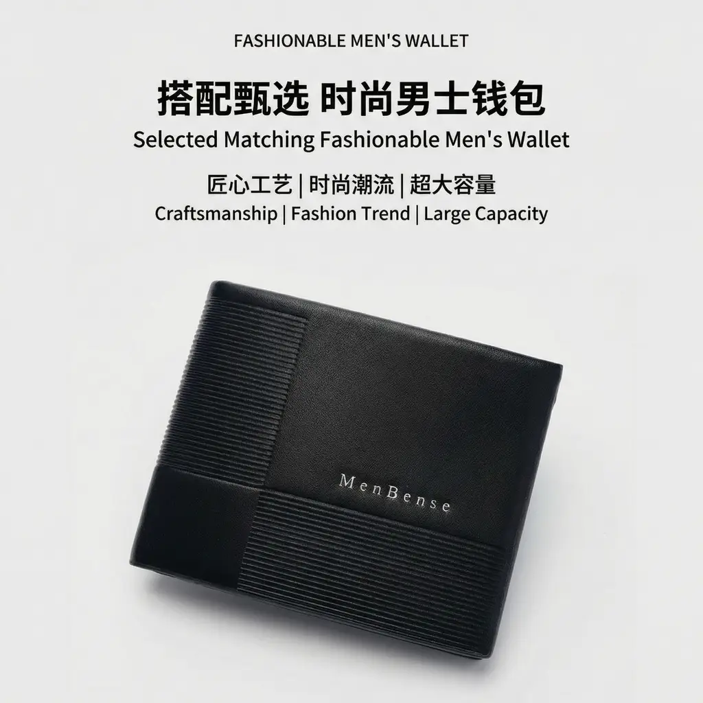 Men's Automatic Buckle Belt Wallet Gift Box — feature 10