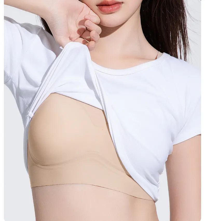 7A Bacteriostatic Seamless Underwear Women's Soft Support No Steel Ring Vest Bra Sports Bra Beauty Back Bra — feature 9