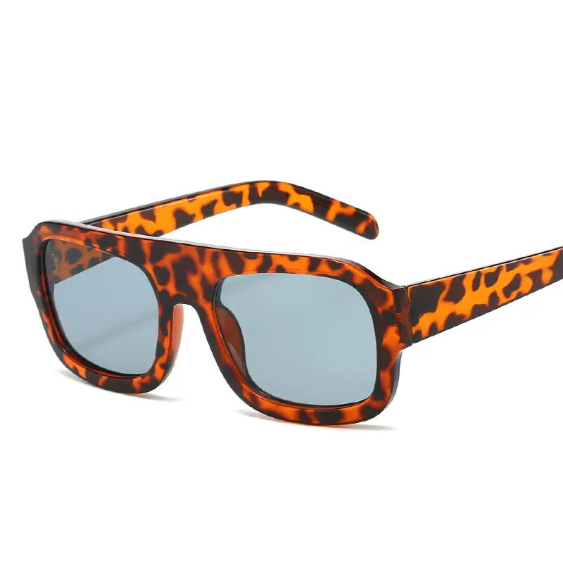 Women's Retro Aviator Sunglasses Green Lens