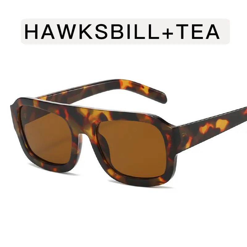Women's Retro Aviator Sunglasses Green Lens