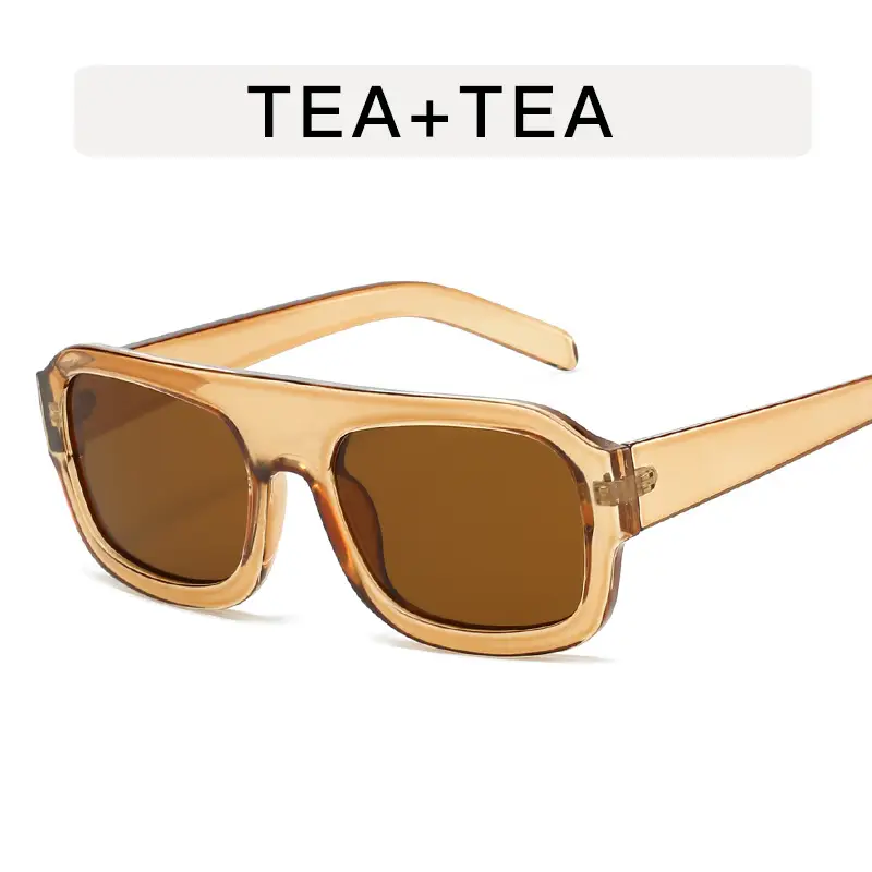 Women's Retro Aviator Sunglasses Green Lens