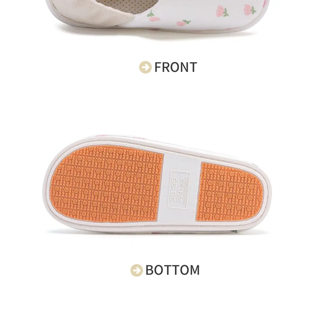 Non-Slip Postpartum Shoes for Pregnant Women in Spring and Autum, Comfortable Cotton Slippers for Women, Postpartum Slippers with Heels, Non-Slip Outer Wear, Soft Soles and Breathable — feature 23