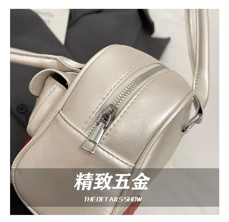 Korean Style Women's Leather Shoulder Bag 2026 — feature 11