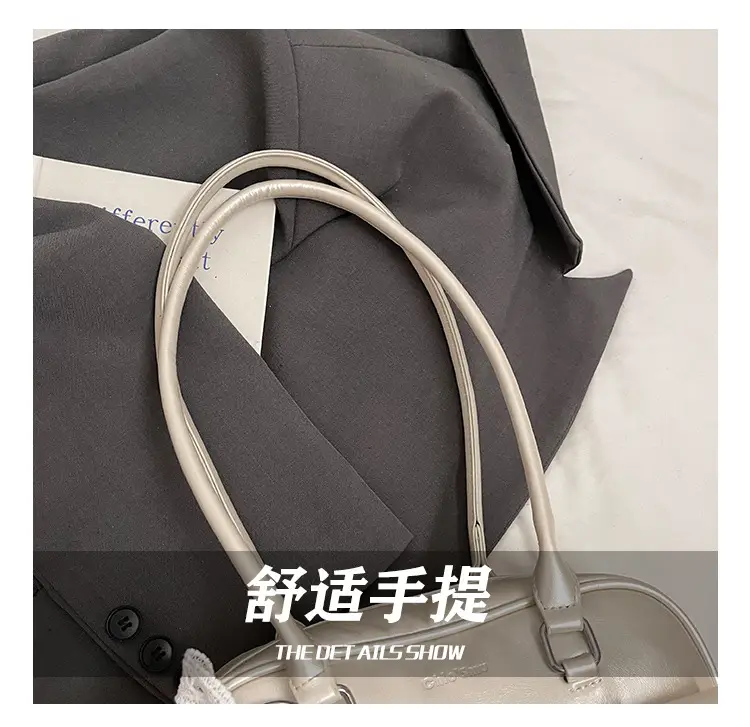 Korean Style Women's Leather Shoulder Bag 2026 — feature 13