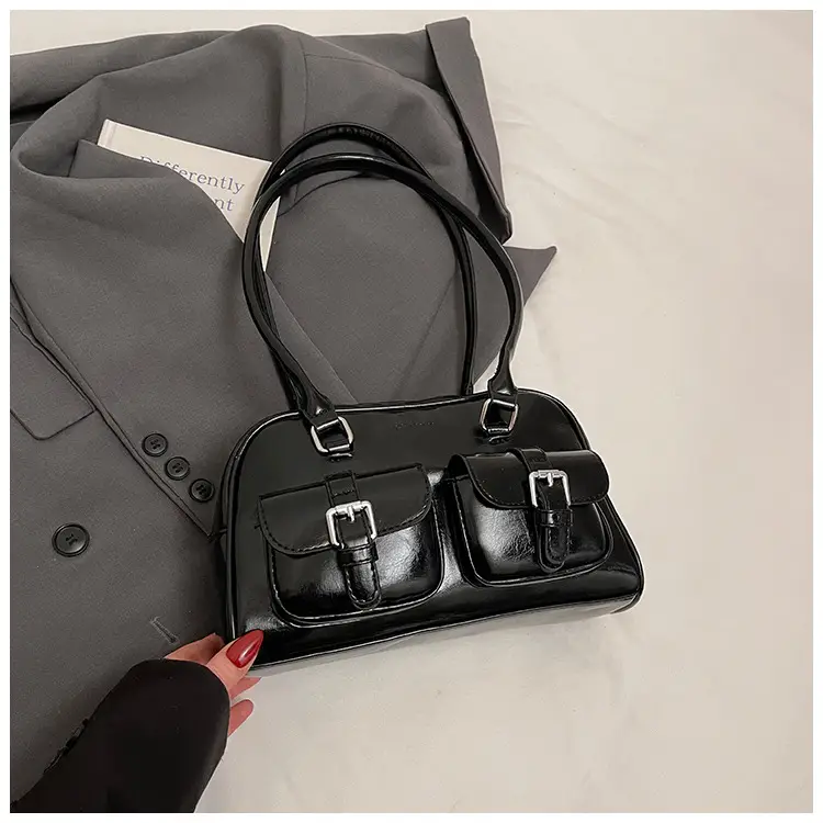 Korean Style Women's Leather Shoulder Bag 2026 - Image 7