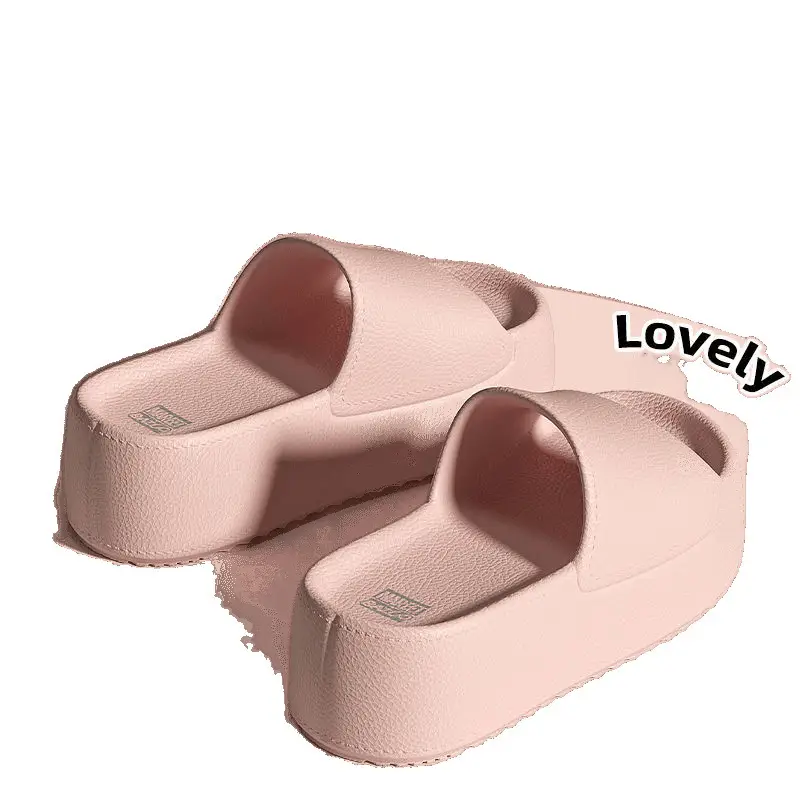 Women's 6.0cm Thick Non-Slip Sandals Pink Black - Image 11