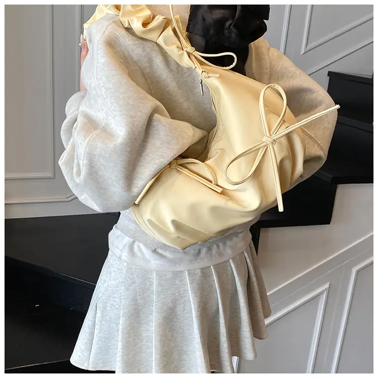 Pink Bow Shoulder Bag for Women 2025 — feature 17
