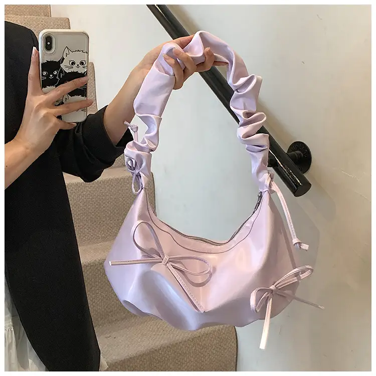 Pink Bow Shoulder Bag for Women 2025 — feature 19
