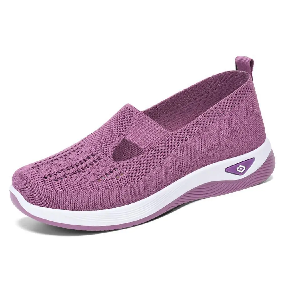 Women's Shoes with Soft Soles That Are Not Tiring for Feet in Summer, Cross-Border Shoes, Casual Shoes, Mother's Shoes, Mesh Breathable Walking Shoes - Image 20